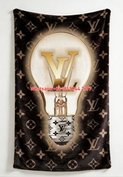 LV Lightbulb Blanket Monogram Light Throw IMG_3619